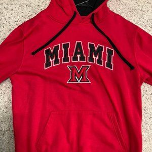 Mens Large Miami University Red Sweatshirt